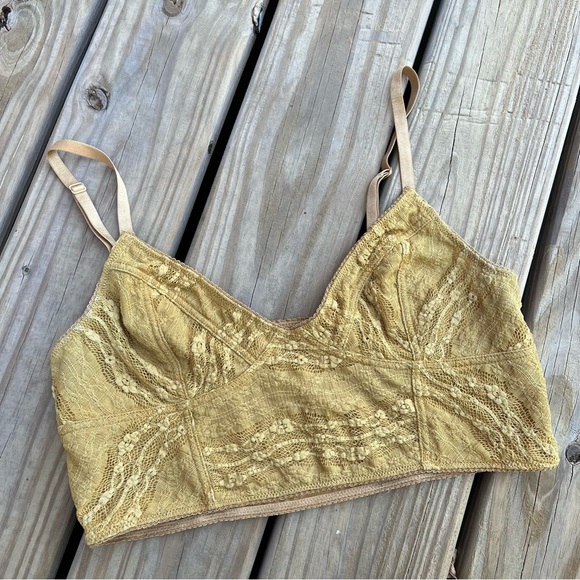 Intimately Free People | Mustard Corset Bralette - Picture 3 of 5